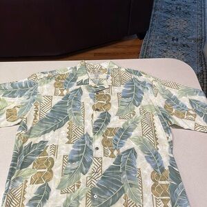 Kona Kai Casual Button Down Shirt XL